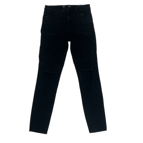 NWT Kut From The Kloth Black High Rise Connie Fab Ab Ankle Skinny Jeans Size 2 - Picture 1 of 6